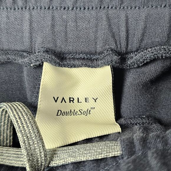 Varley Double Soft Jogger Womens Small Blue Lounge Athleisure Minimalist Comfort - Picture 3 of 5